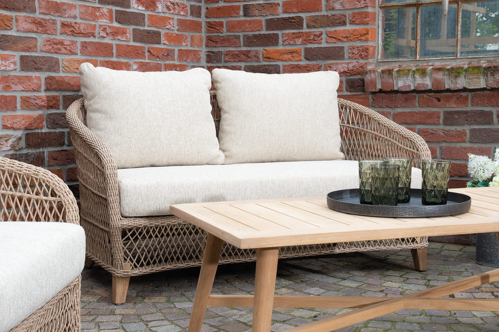 Loungetisch "Long Beach" 120x60 cm Teakholz 