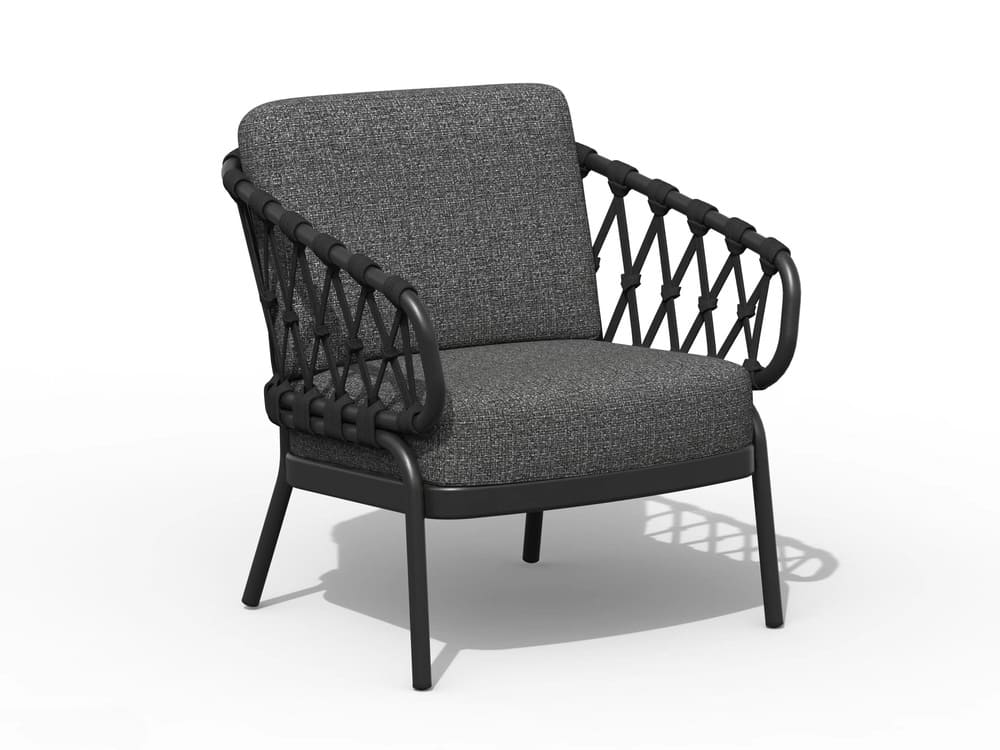 Natal Low Dining Chair Charcoal