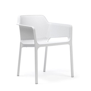 Net Stuhl Weiß