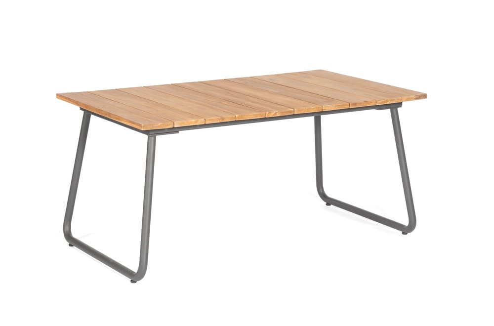 Dining-Tisch "Woodland" 160x90 cm Tischplatte Teakholz Pure 