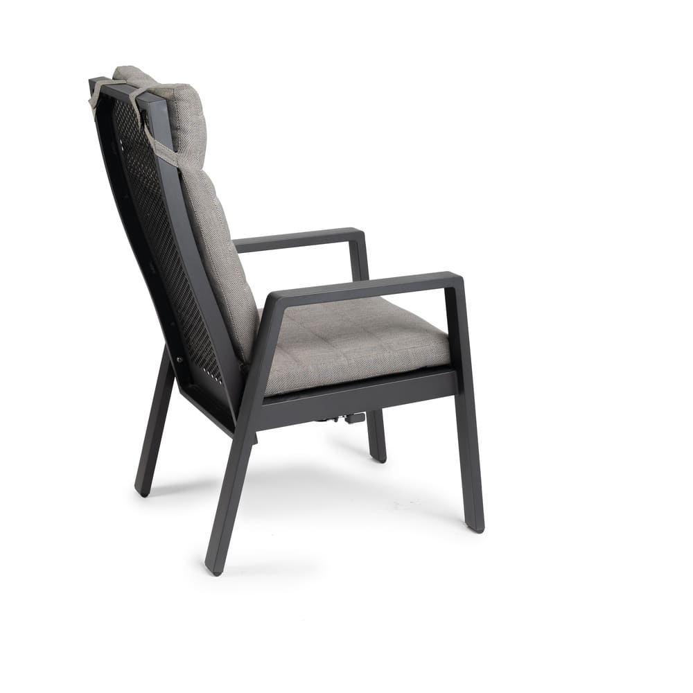 Queens Dining Chair Charcoal